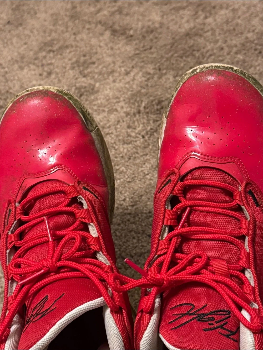 Jordan Max Aura 4 Shoes Mens 10 University Red Basketball Athletic Sneakers